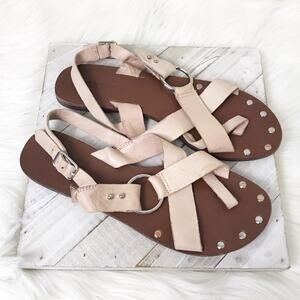 Inuovo Casual Criss Cross European Sandals Size 38